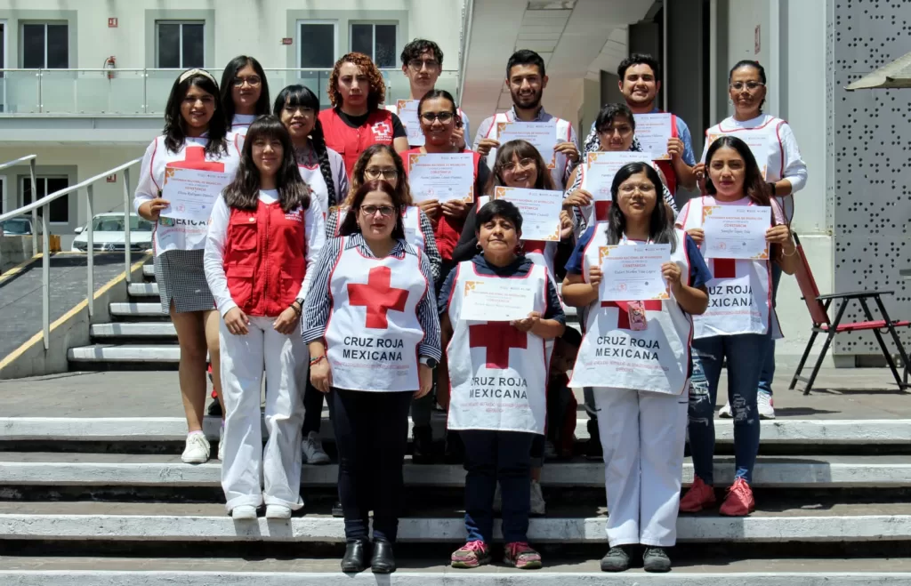 Puebla, referente nacional en apoyo psicológico a migrantes del continente americano: Cruz Roja Mexicana