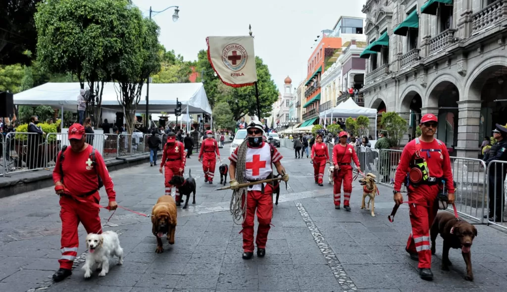 Anuncia Cruz Roja Mexicana desfile conmemorativo al 105 Aniversario de su llegada a Puebla