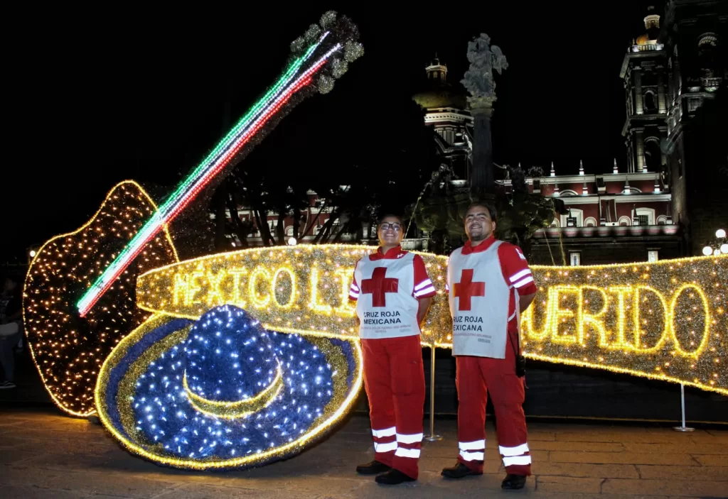 Emite Cruz Roja Mexicana en Puebla medidas preventivas para estas Fiestas Patrias