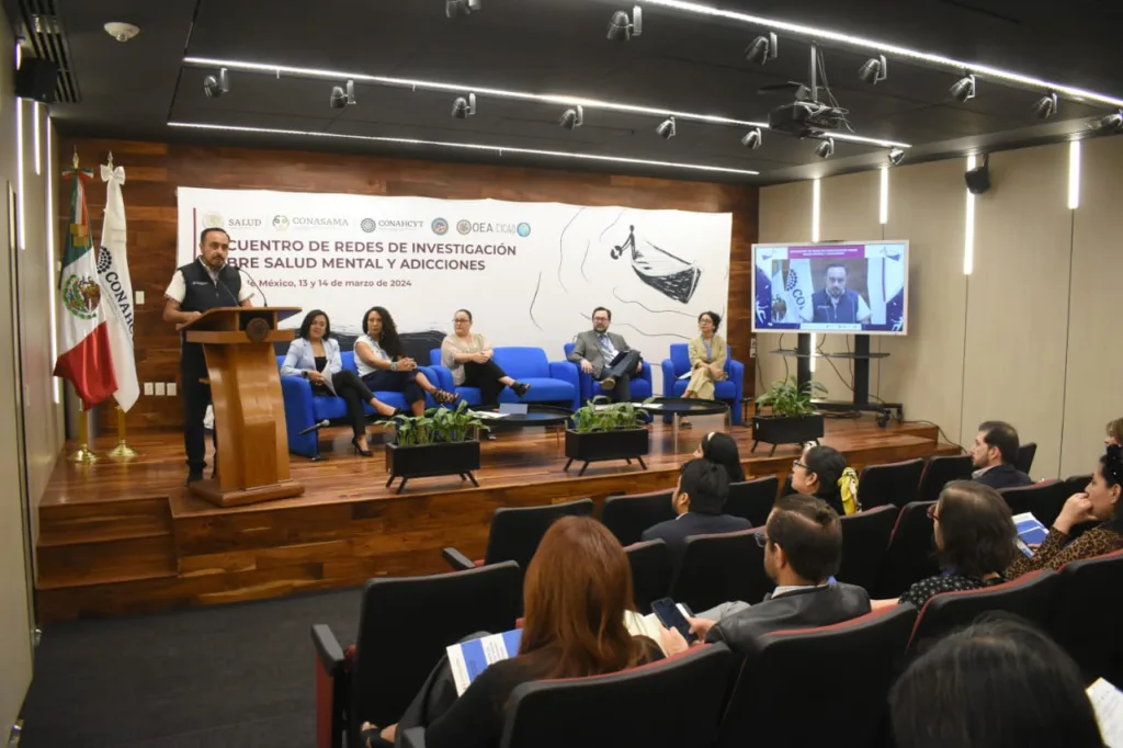 Conasama y Conahcyt encabezan encuentro sobre Salud Mental y Adicciones