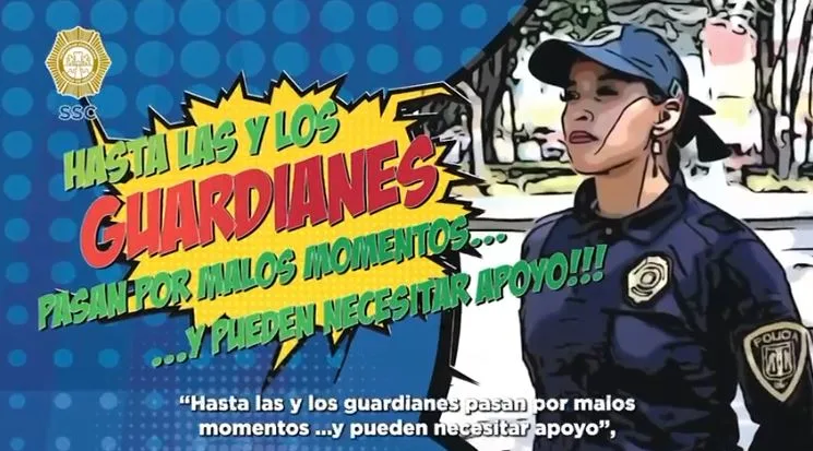 Policías de la Ciudad de México recibirán atención de salud mental